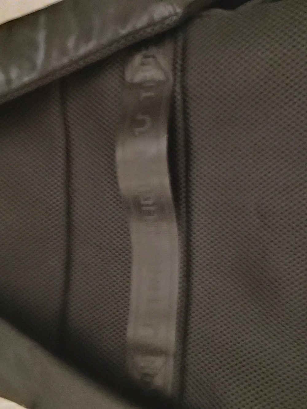 True Religion Black Men's Backpack with Subtle Logo Accent